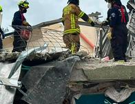 Johanna Mejía una de las valientes rescatistas de Bomberos Bogotá que arriesgó su vida para ayudar a víctimas del terremoto 