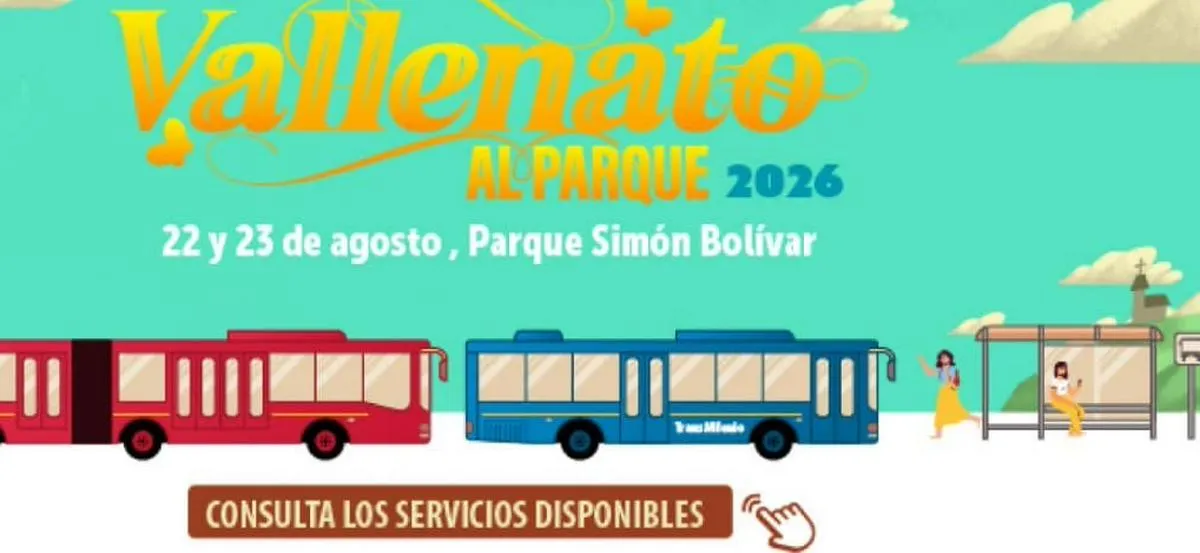 Vallenato al Parque 2026: Conoce las rutas de TransMilenio para asistir al evento