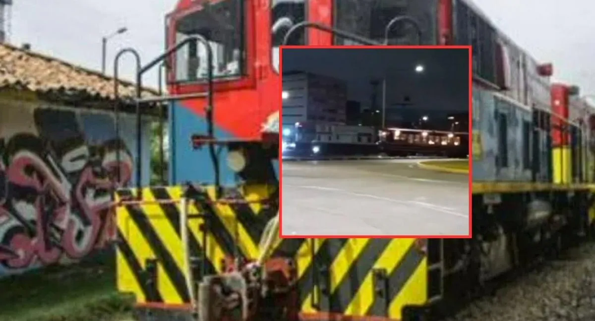 Pánico en Bogotá por vagón del tren de la Sabana que se descarriló