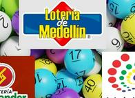 Resultados de las loterías de Medellín, Santander y Risaralda