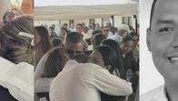 El desgarrador mensaje del alcalde de Uribia en el último adiós a funcionario asesinado cuando llegaba a su vivienda