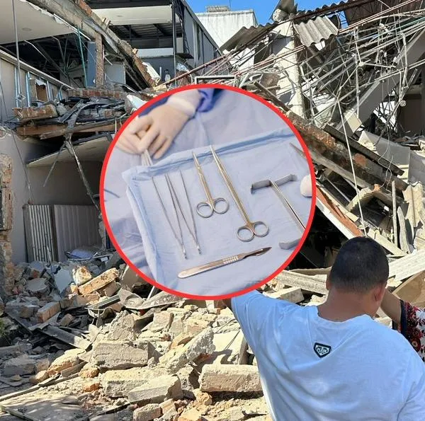 Así operaron a Paula Andrea bajo los escombros tras terremoto en Cali