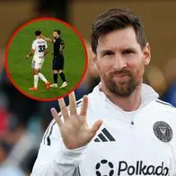 Lionel Messi fue sancionado por la MLS tras polémico gesto con rival: acá, video