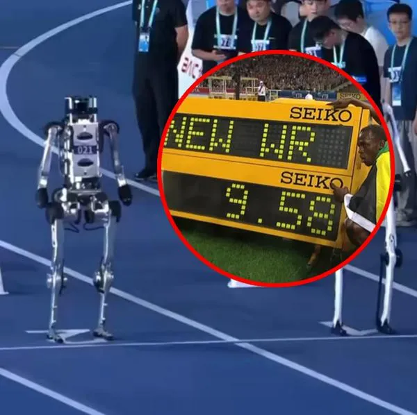 Robot corrió 100 metros más rápido que Usain Bolt, acá video: hizo 9,39 segundos
