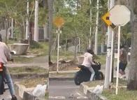 Hombres en moto atracaron a una pareja de adultos mayores en Ibagué