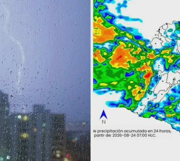 Onda tropical traerá fuertes lluvias y tormentas eléctricas, según Ideam: pronóstico de esta semana