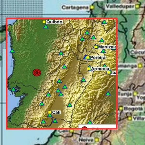 Temblor en Colombia hoy 25082026 en  Istmina (Chocó) de magnitud 3.1