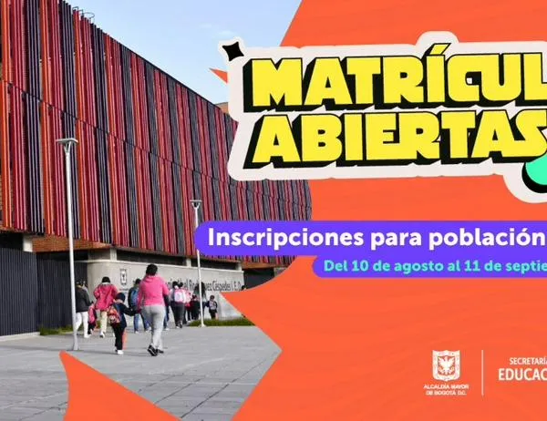 Bogotá acompaña a poblaciones priorizadas en las matrículas de colegios oficiales para 2027 ¡Que nadie se quede sin estudiar! 