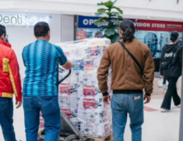Tunjuelito trasladó 30 toneladas de ayudas humanitarias al Palacio de los Deportes 