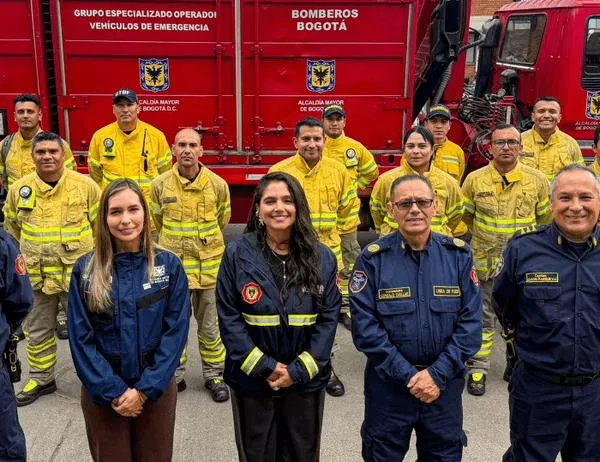 Bogotá suma más bomberos a la lucha contra los incendios forestales en Tolima 