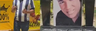 Miguel Morales contempla exhumar los restos de Kaleth por lo que encontró en su última visita a la tumba