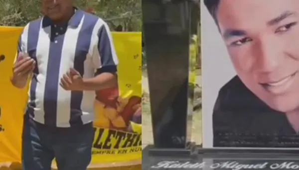 Miguel Morales contempla exhumar los restos de Kaleth por lo que encontró en su última visita a la tumba