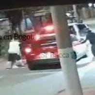 Intento de hurto terminó en una balacera en Bogotá y conductor terminó herido
