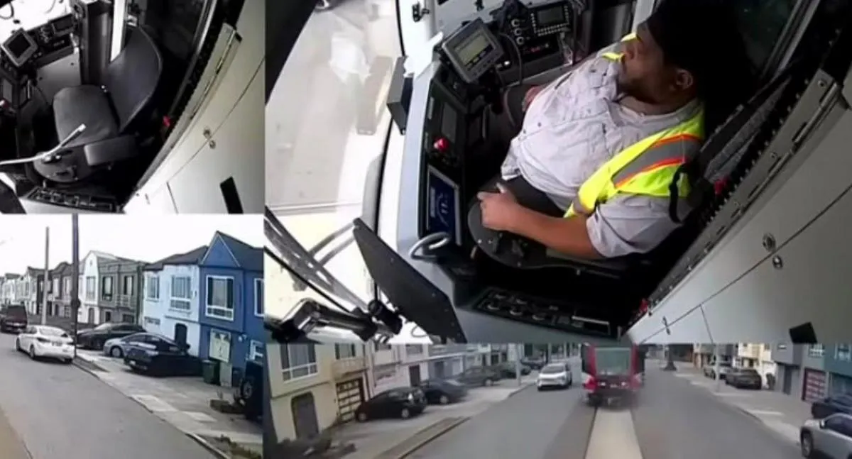 Conductor de tren se quedó dormido y chocó en San Francisco (Estados Unidos)