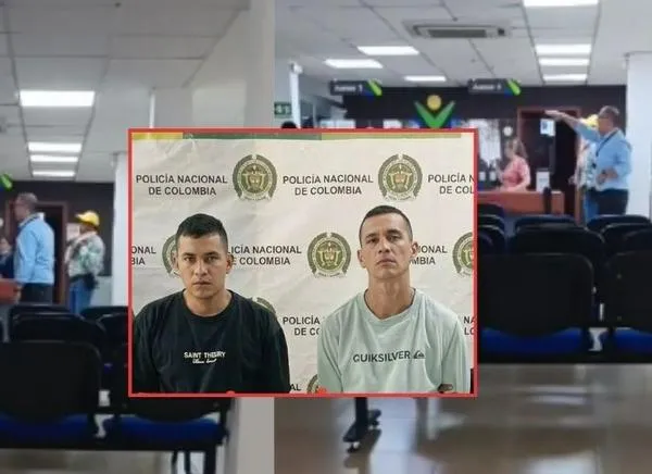 Capturan a dos hombres por intento de robo al Banco Agrario