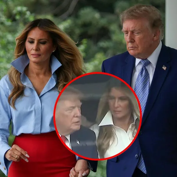 Donald Trump y Melania en video tenso durante Freedom 250 IndyCar en Washington