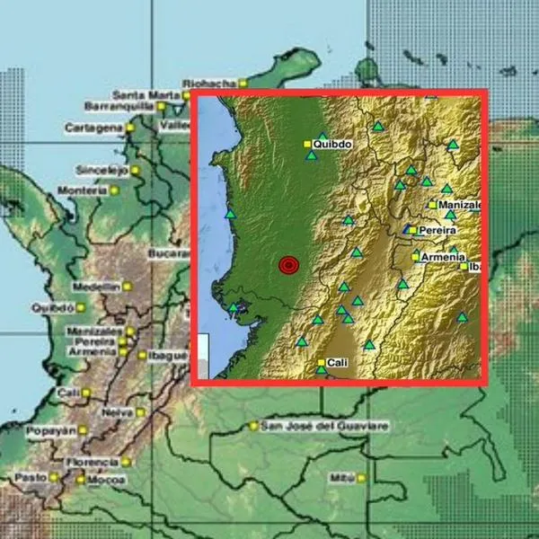 Temblor en Colombia de magnitud 3.6 en Istmina (Chocó) en noche del 26082026