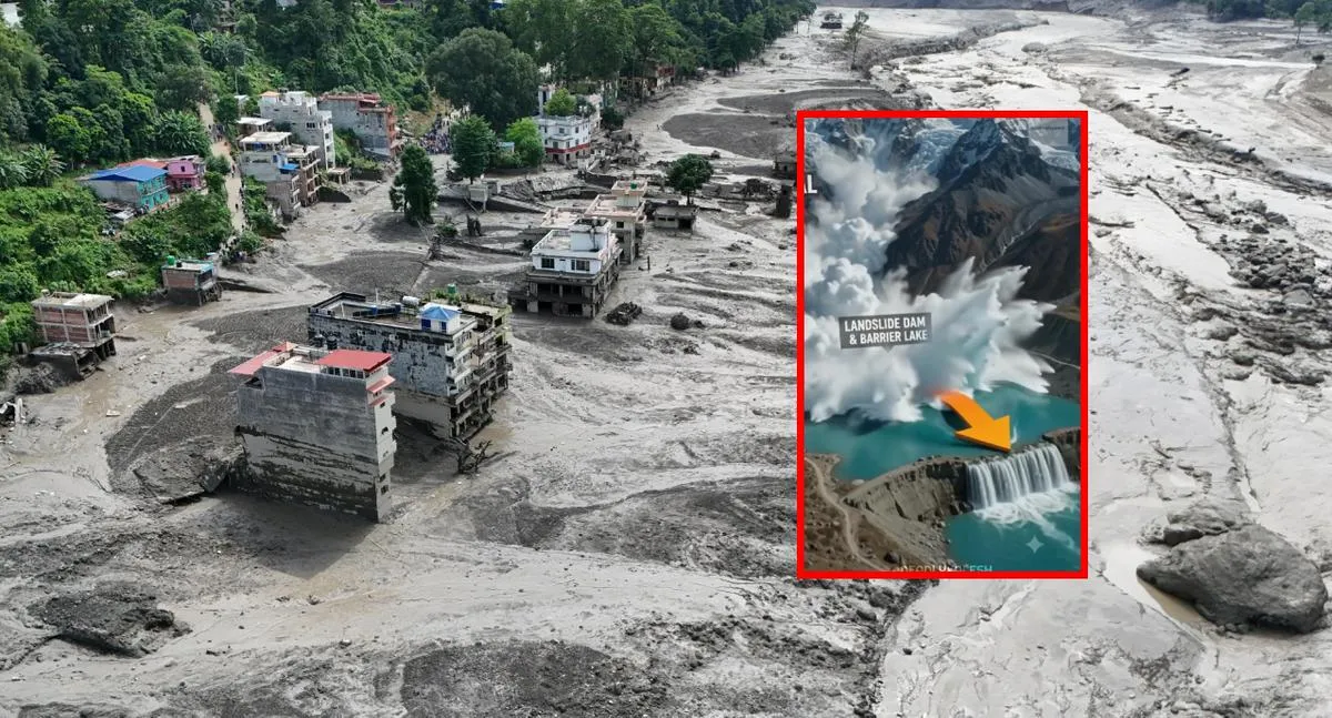 Video revela causa real de inundación relámpago Nepal-Tíbet: avalancha glacial
