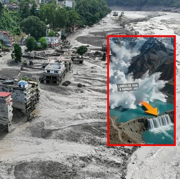 Video revela causa real de inundación relámpago Nepal-Tíbet: avalancha glacial