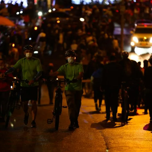 Cierres víales hoy en Bogotá: ciclovía nocturna dónde es