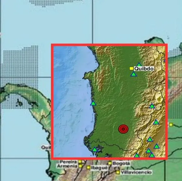 Temblor en Colombia de magnitud 3.8 en Istmina (Chocó) esta madrugada
