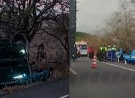 Dos muertos y 15 heridos deja volcamiento de bus en el Tolima