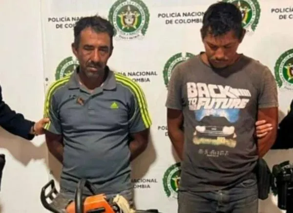 Estos hombres son señalados de provocar incendios en el Tolima