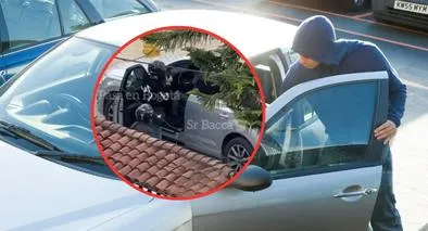 Robaron a funcionario de Salud Total y está herido: grabaron video de cómo fue
