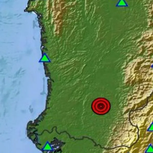 Temblor en Colombia de magnitud 3.6. Istmina (Chocó) en la noche del 28082026