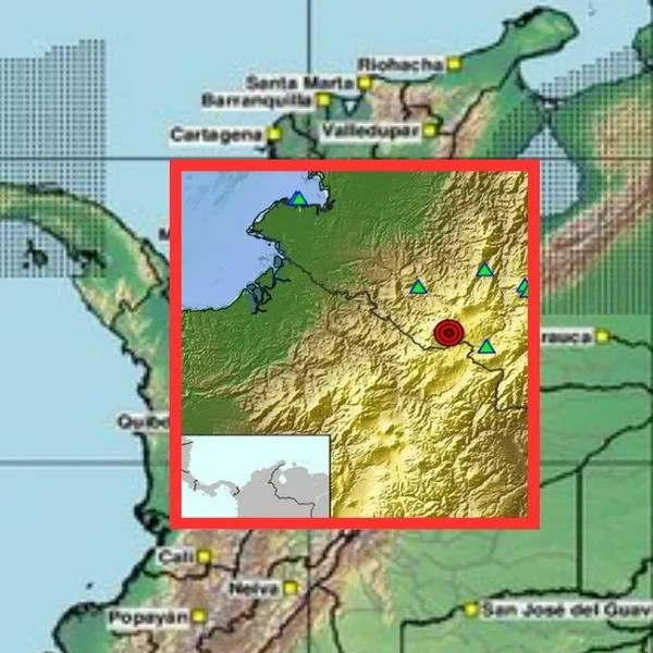 Temblor en Colombia de magnitud 2.4, cerca del volcán Cumbal hoy 29082026