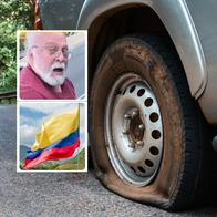Colombiano sorprendió a hombre mayor que tuvo pinchazo en Estados Unidos: video