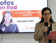 El IDEP reconoce el saber pedagógico de redes y semilleros de docentes de Bogotá 