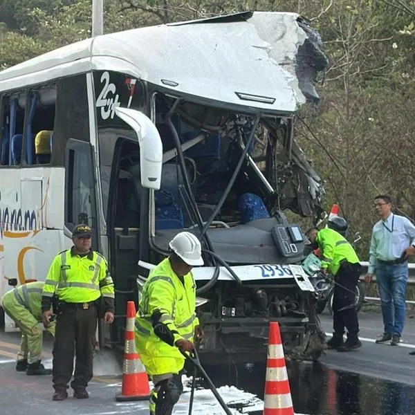 Accidente en la vía Medellín - Manizales