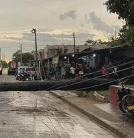 El clima golpea al Cesar por partida doble: vendavales y lluvias, pero también sequía