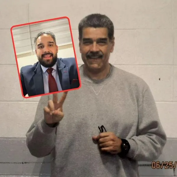 Hijo de Nicolás Maduro dio detalle de la foto de su papá en la cárcel
