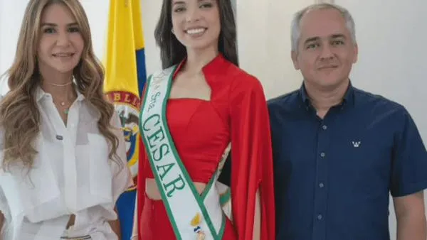 Marcela Baute recibió la banda oficial como Señorita Cesar y ya piensa en Cartagena