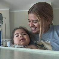 Mamá de Carla, niña hospitalizada, mandó mensaje a De la Espriella