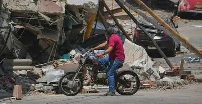 ¿Va a transitar en moto por una zona afectada por el terremoto? Estas son las recomendaciones