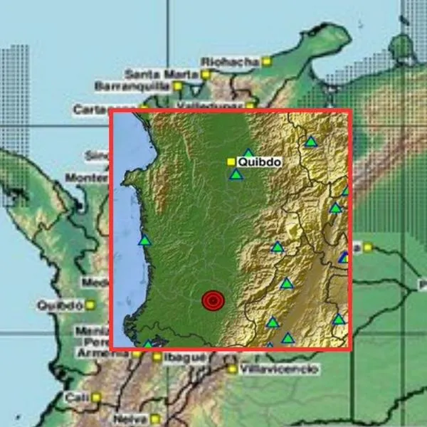 Temblor en Colombia de magnitud 4.3. en Istmina (Chocó) en madrugada del 3926