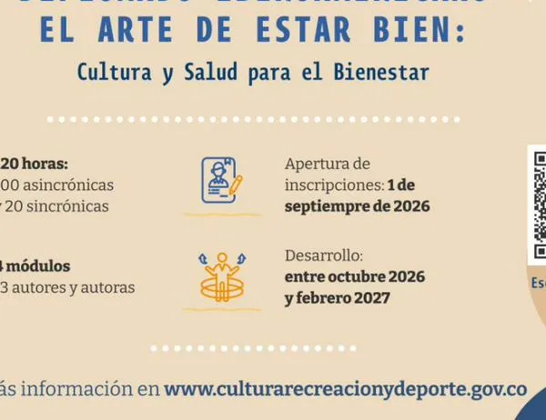 Inscríbete gratis a 'El arte de estar bien': un diplomado iberoamericano que conecta cultura, salud y bienestar 