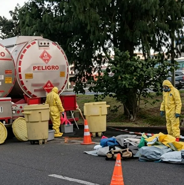Accidente en Bogotá hoy colapsa la Calle 26 y el acceso a El Dorado