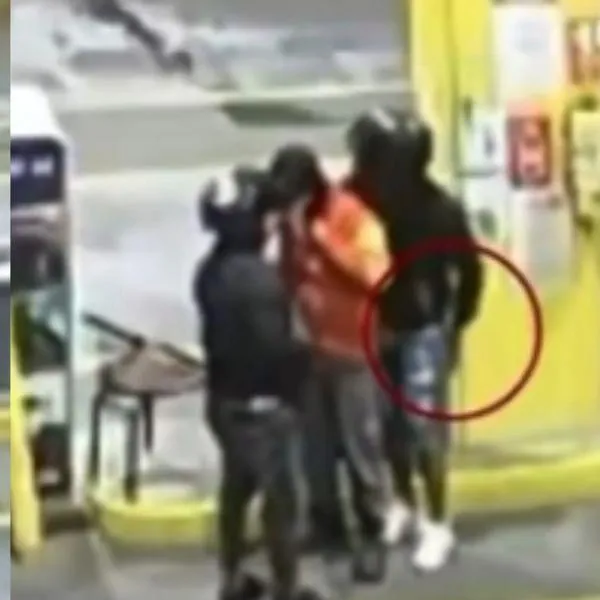 Ladrones fueron capturados mientras asaltaban a trabajador de una gasolinera