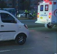 Grave accidente en Bogotá: motociclista murió en choque y hay caos en Soacha