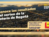 Premio mayor de la Lotería de Bogotá: número ganador y detalles del sorteo del 3 de septiembre de 2026