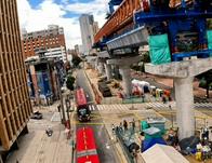 Por obras del Metro de Bogotá hay cierre total de la diagonal 40A con avenida Caracas 