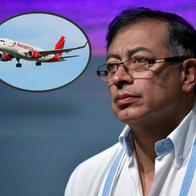Avianca aclaró por qué no dejó viajar a Petro a México en sus aviones