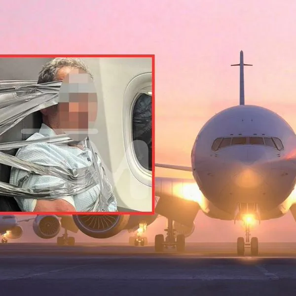 Pasajero de American Airlines terminó amarrado por insultar y golpear a viajero