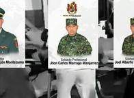 Estos son los tres militares asesinados por el ELN