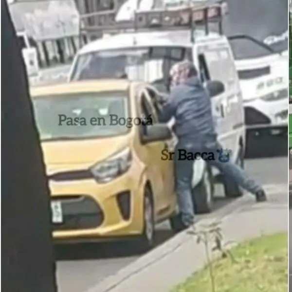 Atraco en Bogotá: ladrón disparó dentro de taxi en avenida Boyacá y hay video
