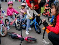 Push Bike: la propuesta del IDRD para fortalecer el aprendizaje sobre dos ruedas desde la primera infancia en Bogotá 